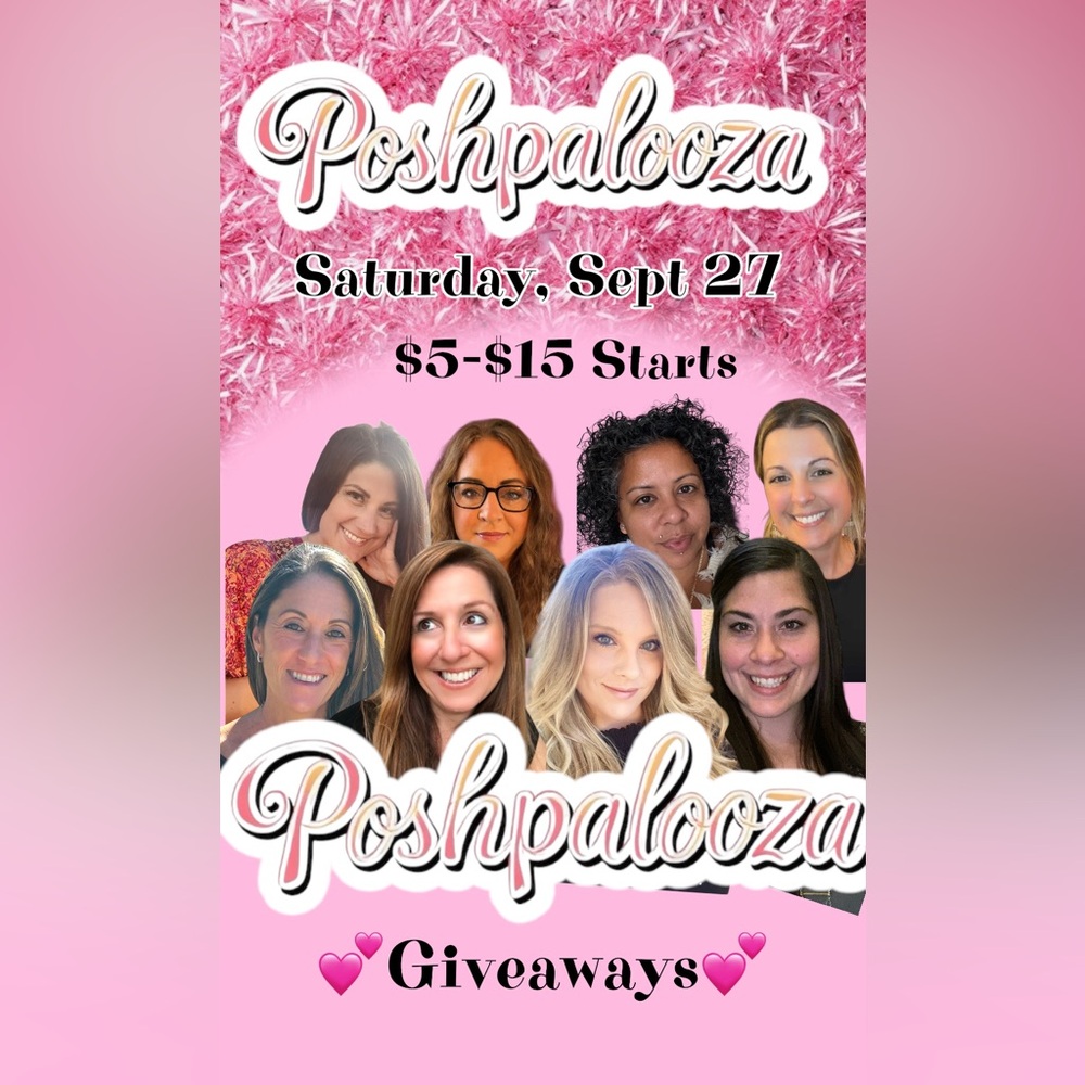💖🛍️POSHPALOOZA 9/27🛍️💖